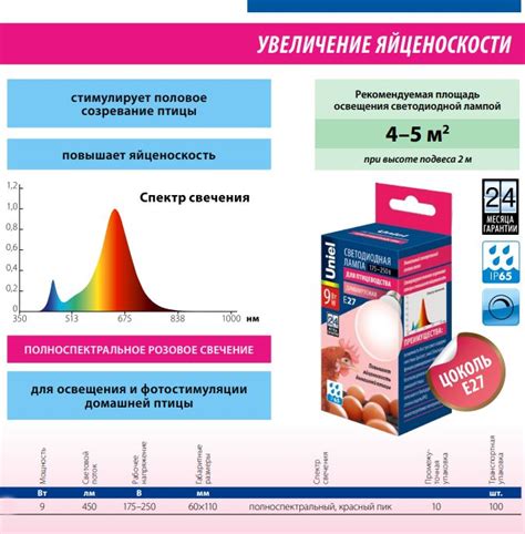 Использование освещения для повышения яйценоскости