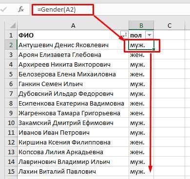 Использование пользовательских функций для обработки данных