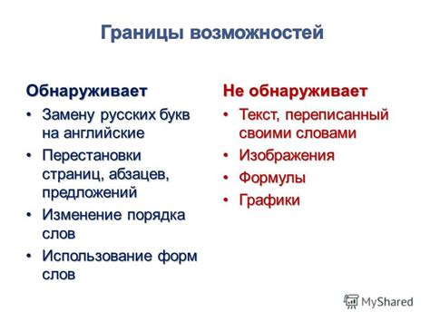 Использование правильного порядка слов