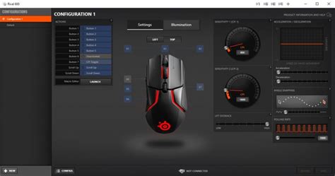 Использование программного обеспечения SteelSeries Engine