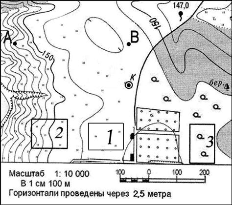 Использование пропорций для определения масштаба карты