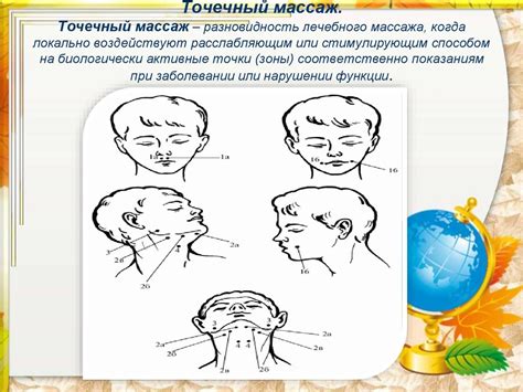 Использование различных методов массажа