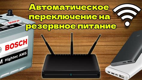 Использование резервного подключения Wi-Fi