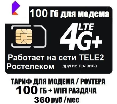 Использование услуги на сети Теле2