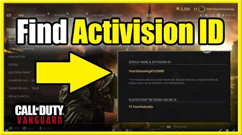 Использование Activision ID для поиска других игр