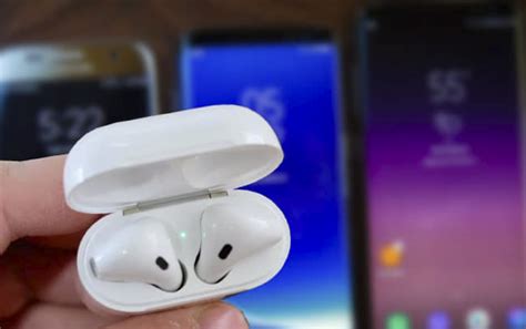 Использование AirPods с Android-устройствами