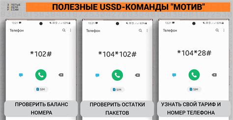 Использование USSD запросов