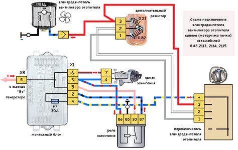 Испорченный разъем подключения печки