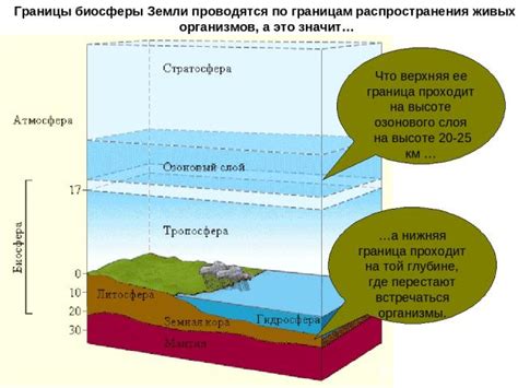 Историческая справка о границе биосферы в атмосфере