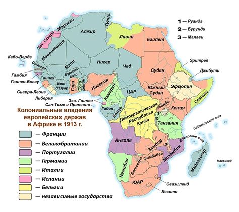 Исторические причины многочисленности стран в Африке