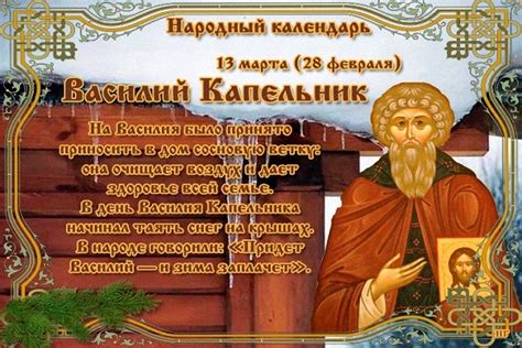 История возникновения названия "Василий Капельник"