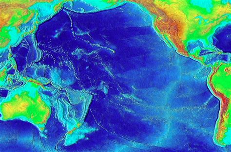 История формирования глубин Тихого океана