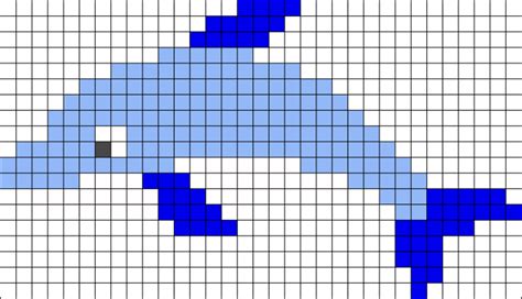 Исчерпывающий гайд для начинающих по рисованию дельфина по клеточкам