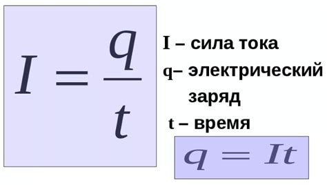 Исчисление силы тока