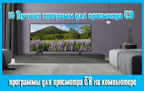 Какие программы нужны для просмотра телевизионных каналов на компьютере?