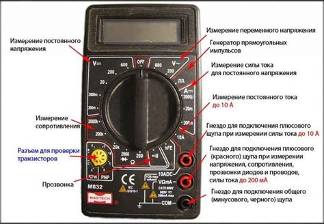 Какие функции должен иметь мультиметр