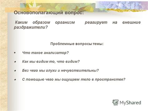 Каким образом наш организм реагирует на простуду?