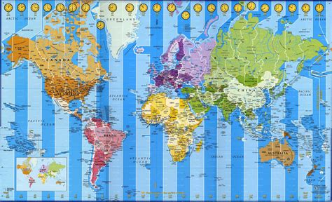 Каково количество часовых поясов в мире?