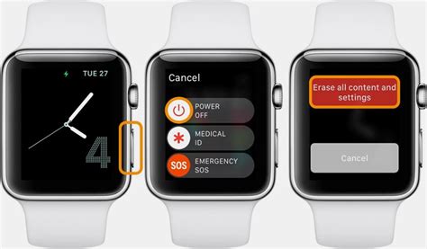 Как безопасно сбросить Apple Watch без iPhone