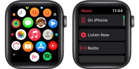 Как включить музыку на Apple Watch