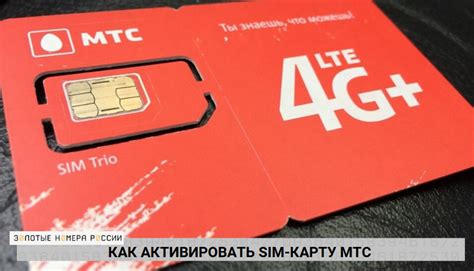 Как включить SIM-карту МТС