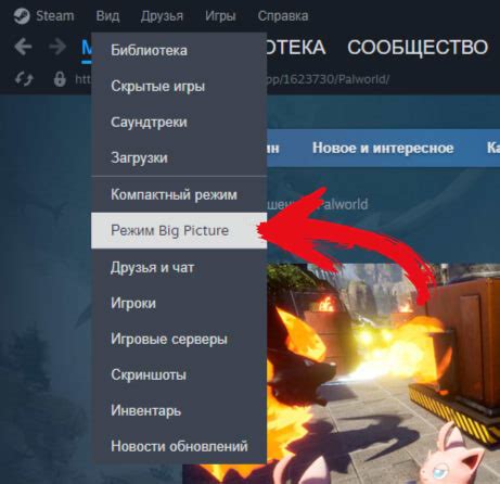 Как включить big picture на Steam Deck: шаг за шагом