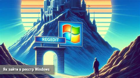 Как войти в реестр Windows