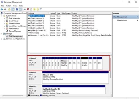 Как выбрать раздел EFI System Partition