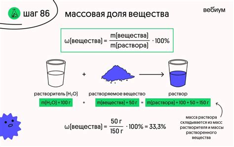 Как вычислить массу раствора без массовой доли?