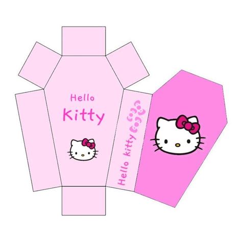 Как делать гроб Hello Kitty из картона: пошаговая инструкция