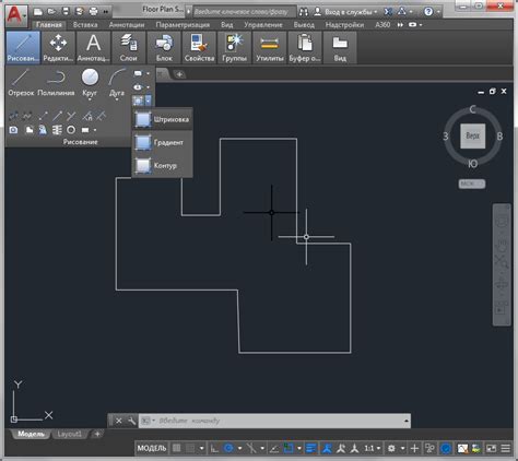 Как добавить штриховку к объектам в AutoCAD 2022