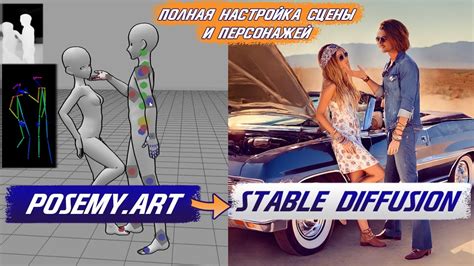 Как загрузить позы в Stable Diffusion: