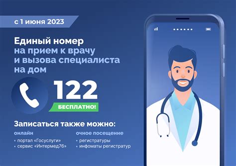 Как записаться на прием через телефон 122