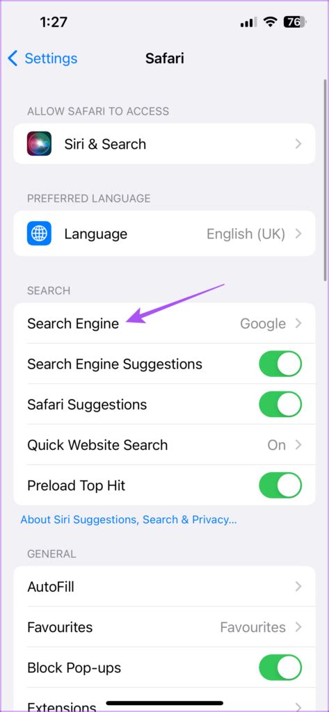 Как изменить дефолтную поисковую систему в Safari на Гугл на iPhone и iPad
