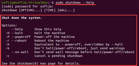 Как использоваться команду "shutdown" для перезагрузки Alt Linux Server без потери данных?