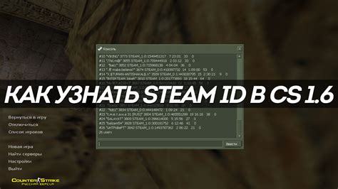 Как использовать ваш Steam ID в CS Source