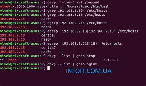 Как использовать команду grep для поиска директорий в Linux