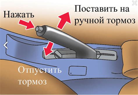 Как использовать ручной тормоз