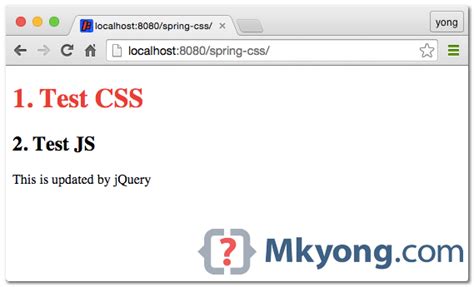 Как использовать CSS в JSP