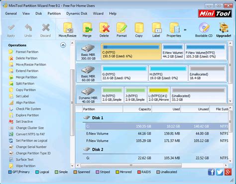 Как использовать Mini Tools Partition Wizard