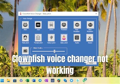 Как исправить проблемы с Clownfish Voice Changer