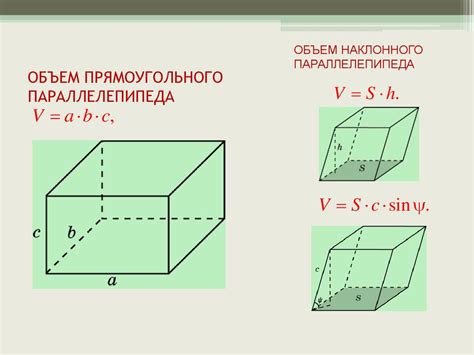 Как найти объем основных типов многогранников?