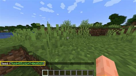 Как найти сид генерации мира в Minecraft без подключения к серверу