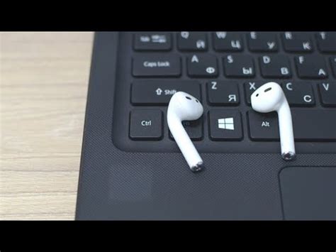 Как наслаждаться беспроводным звуком через AirPods на ноутбуке