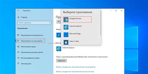 Как настроить браузер по умолчанию