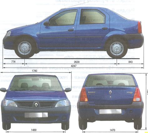 Как настроить габариты на Рено Логан