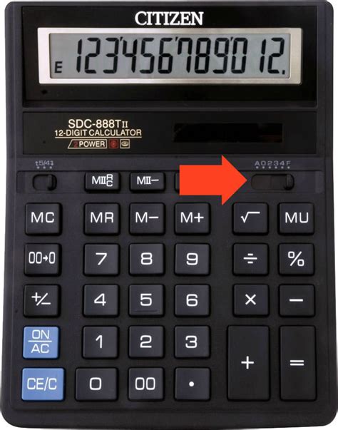 Как настроить калькулятор Citizen 888х: подробное руководство