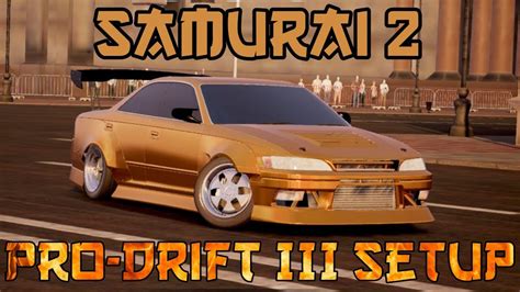 Как настроить машину в CarX Drift Racing 2 Samurai 2