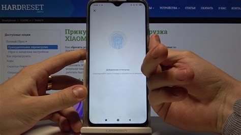 Как настроить отпечаток пальца на телефоне Redmi 9 с NFC