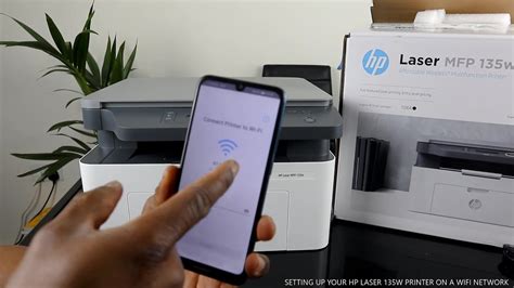 Как настроить принтер HP 135w по Wi-Fi